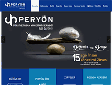 Tablet Screenshot of peryonege.org.tr